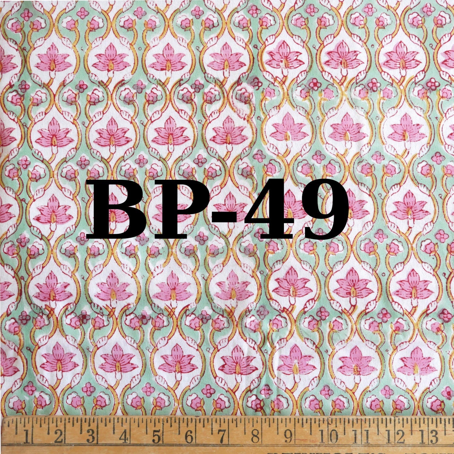 Ladies' Bed Gown in Printed Cotton