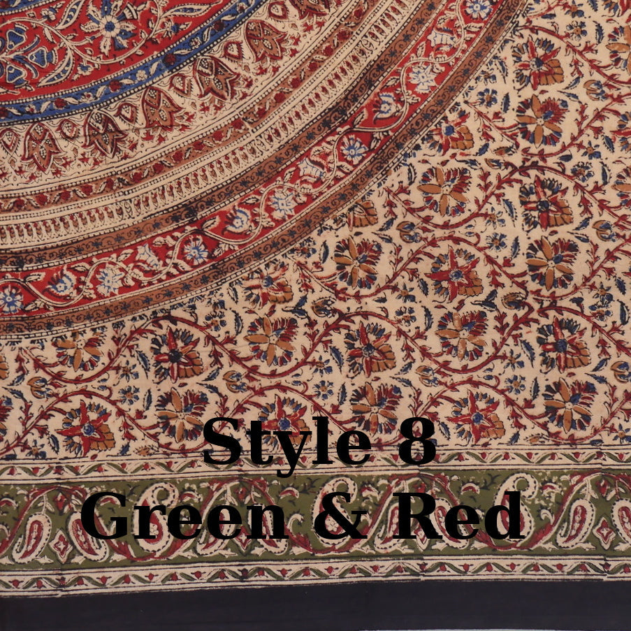 Printed Cotton Bed Cover - Twin Size